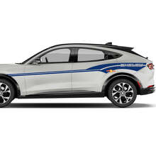 Paar MACH E Accent Stripes Side Door Decal vinyl stickers voor Ford Mustang MACH-E
 3