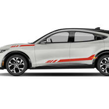 Accent Stripes Side Door Decal vinyl stickers voor Ford Mustang MACH-E
 2