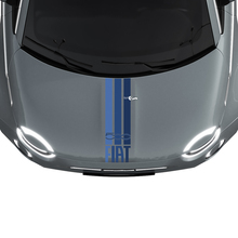 Tri Stripes Italy Vlag Hood Stripe Decal Sticker Graphics voor Fiat 500
 3