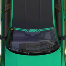 M sticker voor voorruit geschikt voor BMW G-serie
 3