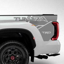 Tundra TRD Lettering Bed Side Stripe Decal Sticker voor Toyota Tundra TRD 2