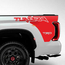 Tundra Raptor Style Bed Side Decal Sticker voor Toyota Tundra TRD 2
 3