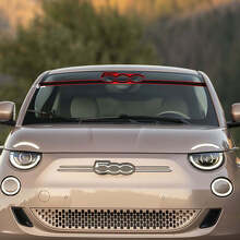 Voorkant 500 voorruitsticker graphics voor Fiat 500
 3