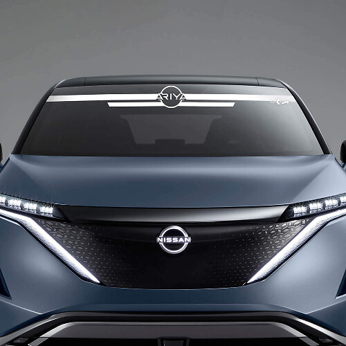 ARIYA Sun Stripes Voorruit Vinyl Decal Sticker voor Nissan ARIYA