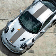 Porsche 991 Gt2 RS GT2RS Centrale Motorkap Dak Decals Stickers Wrap Graphics
 2