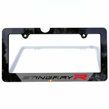 Stingray R Kentekenplaat Covers Frames Voertuigdecoratie voor Chevrolet Corvette C8
 3
