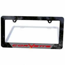 Corvette Kentekenplaat Covers Frames Voertuigdecoratie voor Chevrolet Corvette
 2