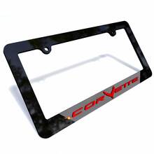 Corvette Kentekenplaat Covers Frames Voertuigdecoratie voor Chevrolet Corvette
 3