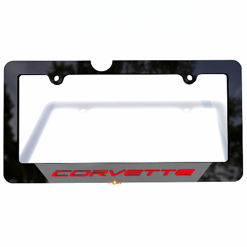 Voertuig Kentekenplaat Covers Frames Voertuig Decoratie voor Chevrolet Corvette
