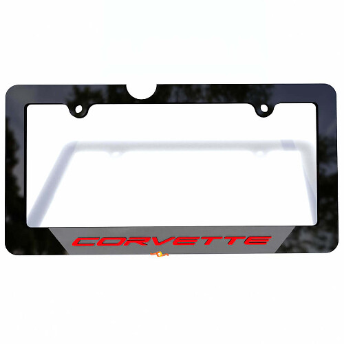 Voertuig Kentekenplaat Covers Frames Voertuig Decoratie voor Chevrolet Corvette
 1