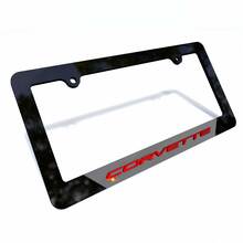 Voertuig Kentekenplaat Covers Frames Voertuig Decoratie voor Chevrolet Corvette
 3