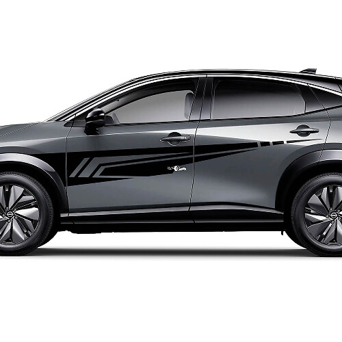 Zijkanten Universele Grafische Decal Set voor Nissan ARIYA
