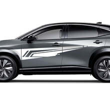 Zijkanten Universele Grafische Decal Set voor Nissan ARIYA
 2