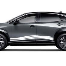 Zijkanten Universele Wave Graphics Decal Kit voor Nissan ARIYA
 2