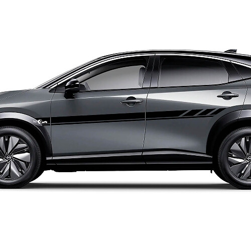 Zijkanten Universele Strepen Racing Graphics Decal Kit voor Nissan ARIYA
