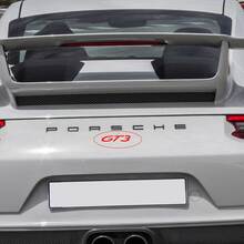 GT3 Decal Sticker Embleem voor achter- en zijkanten van Porsche 911 GT3
 4