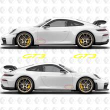 GT3 Logo Zijdelingse Vinylsticker voor Porsche 911 GT3_5