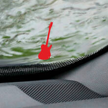 Gitaar Jeep Wrangler Voorruit Paasei Hoek Sticker - Aangepaste Vinyl Grafiek
 3