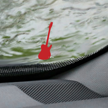 Gitaar Jeep Wrangler Voorruit Paasei Hoek Sticker - Aangepaste Vinyl Grafiek
 3