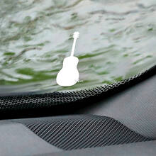 Gitaar Jeep Wrangler Voorruit Paasei Hoek Sticker - Aangepaste Vinyl Grafische 2
 2