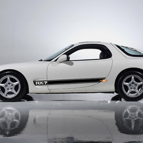 Zijstreep Decal Sticker - Aangepaste Vinyl Sticker voor Mazda RX-7 Sport
 1