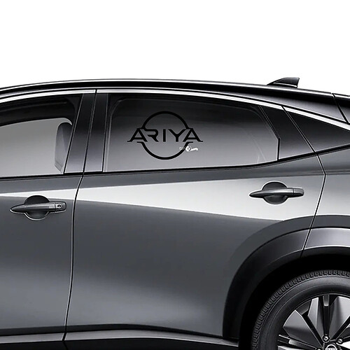 Zijkanten Logo Racing Graphics Decal Kit voor Nissan ARIYA
