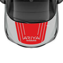 Motorkap Race Graphics Sticker voor Nissan ARIYA
 3