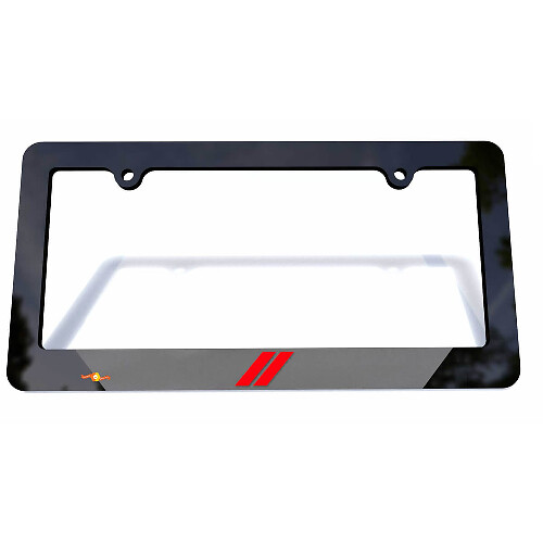 Hash Strepen Voertuig Kentekenplaathouder Frame Voertuigdecoratie voor Dodge
