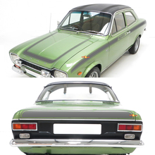 Vintage Strepen volledige set van zij-, motorkap- en achterstrepen voor Ford Escort 1970 Mexico
 3