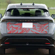 Achter Mountain Racing Graphics Decal voor Nissan ARIYA 3