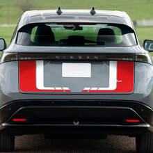 Achterste dubbelkleurige kofferbakracegrafieksticker voor Nissan ARIYA
 3