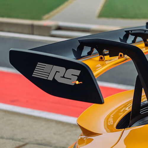 RS US Spoiler Decal Sticker voor Porsche GT3
