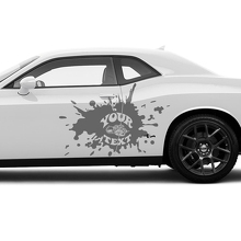 Super Bee Deuren Vinyl Stickers Set voor Dodge Challenger_2