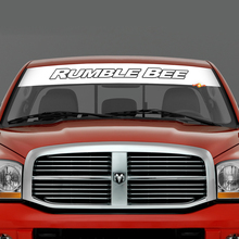 Voorruit Rumble Bee Banner Vinyl Sticker voor Dodge RAM
 2