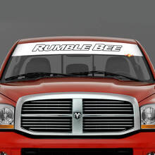 Voorruit Rumble Bee Banner Vinyl Sticker voor Dodge RAM
 2