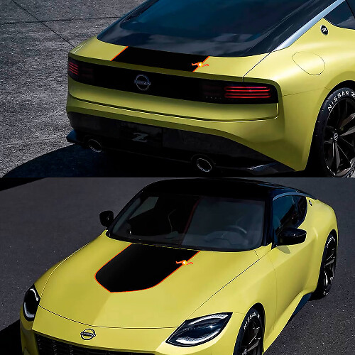 Motorkap Sticker Decal Vinyl Graphic Kit 2 Voor Nissan Legend Z Edition