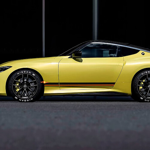 Zijkant Stripe Sticker Decal Vinyl Grafisch Kit 2 Voor Nissan Legend Z Editie