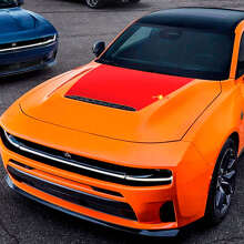 Sixpack Motorkap Wrap Vinyl Sticker voor Dodge Charger Daytona_3