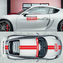 GT4 Clubsport Racing 62 Volledige Kit Vinyl Sticker voor Porsche 718 Cayman_3