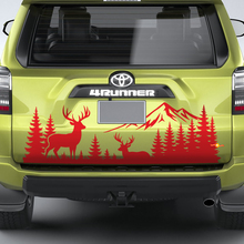 Bergen Bos Eland Hert Vinyl Decal Kit Sticker voor Toyota 4Runner
 3