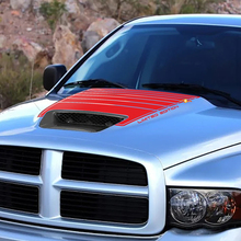 Motorkap Strobe Rumble Bee Limited Edition Vinyl Sticker Decal voor Dodge RAM 1500
 3