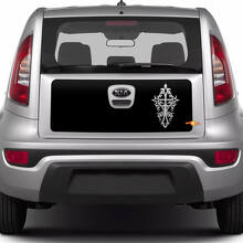 Achterklep Vinyl Wrap Decal Sticker Graphic 3 voor Kia Soul 2