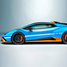 Strepen Zijkant Vinyl Decal Sticker Graphics voor Lamborghini STO
 2