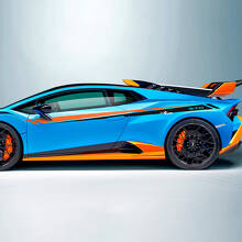 Deurzijstrepen vinyl decal sticker graphics voor Lamborghini STO 3