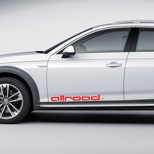 Paar Audi Quattro Sticker Logo Deuren Quattro Stickers Decals
 3