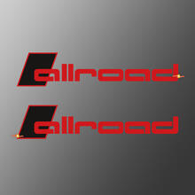 Remklauw Audi Allroad Sticker Zijdeuren Stickers Decals
 2