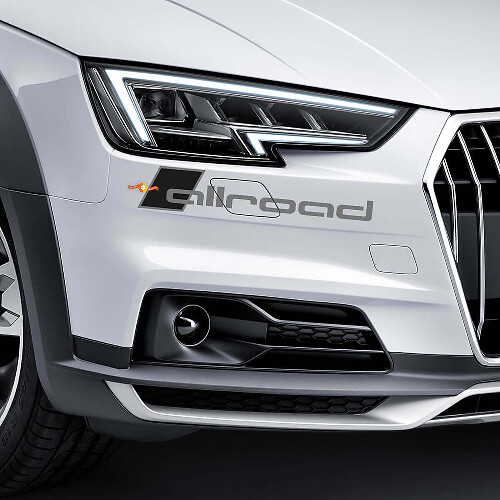 Voorbumper Audi Allroad Decal Stickers Decals
