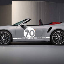 Zijkant Kit grafische Spirit 70 Decal Sticker voor Porsche 911
 2