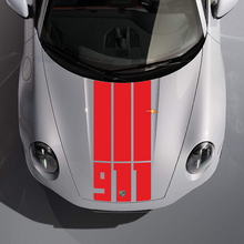 Motorkapset grafische Spirit 70 Decal Sticker voor Porsche 911
 3