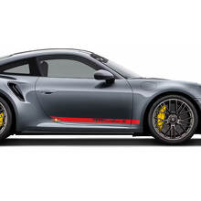 Zijkits grafische sticker voor Porsche 911 Turbo S 992.2
 3